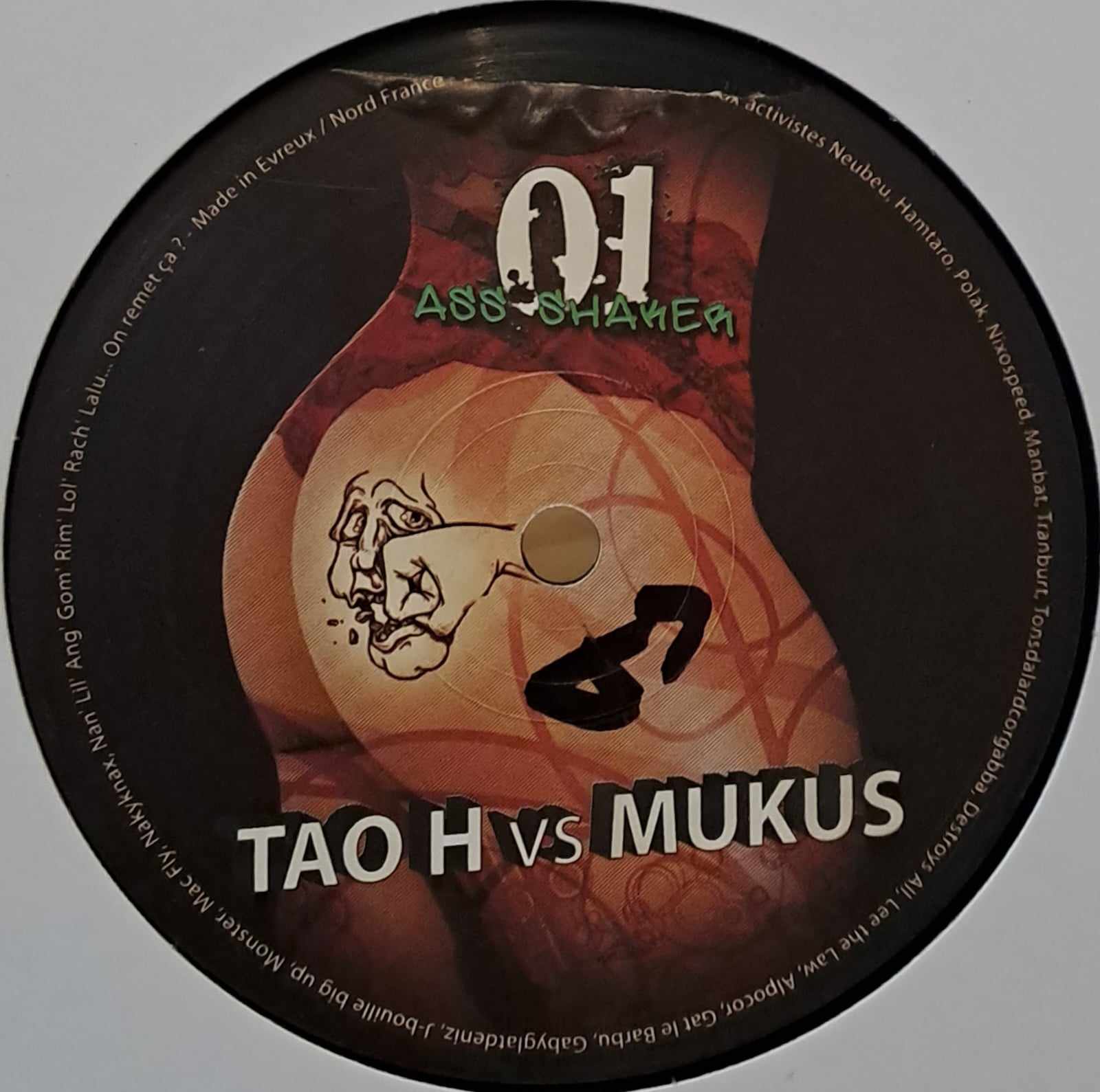 Ass Shaker 01 - vinyle freetekno